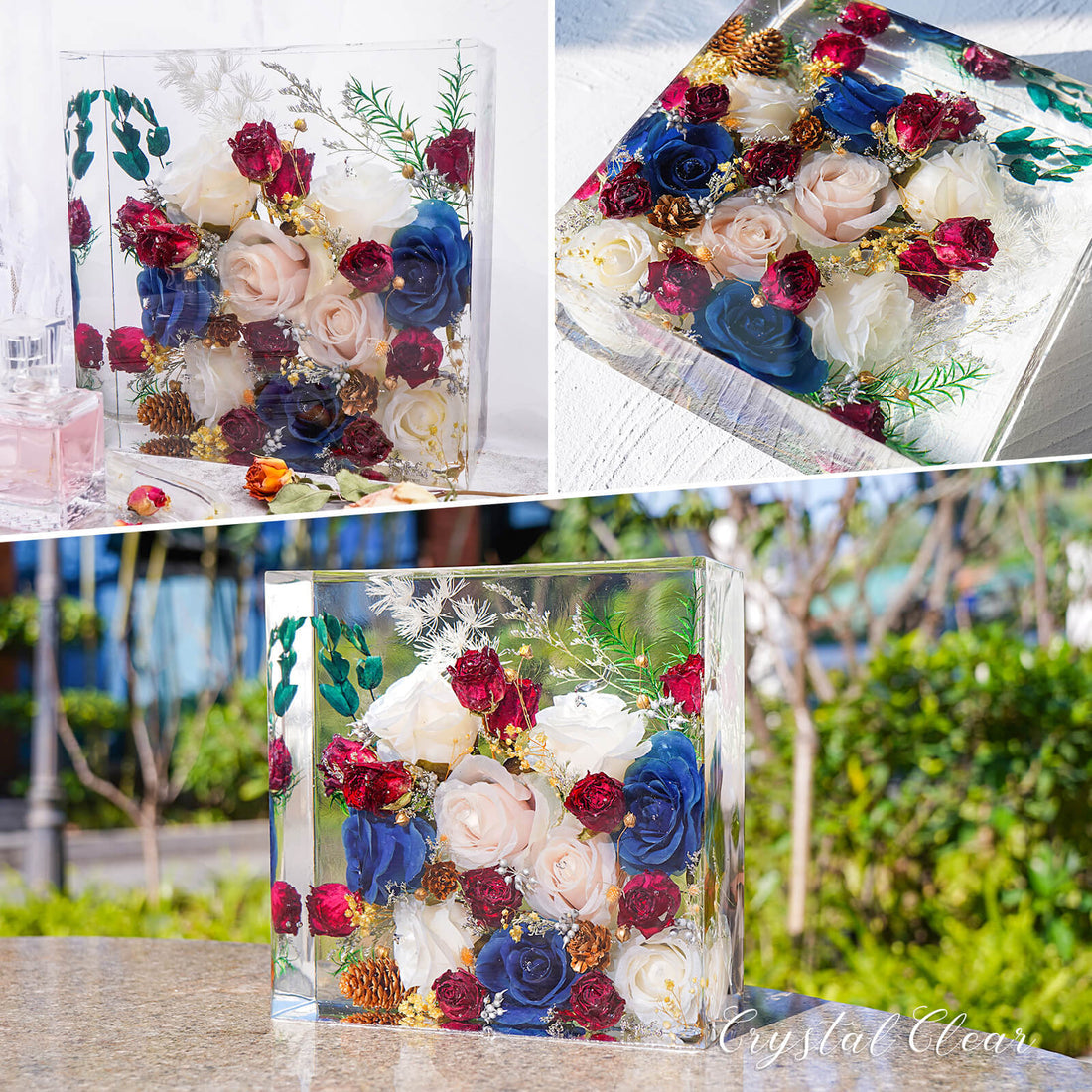 Silicone Mould 8 Inch Square Deep Cast
