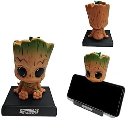 Groot Bobblehead With Mobile Holder