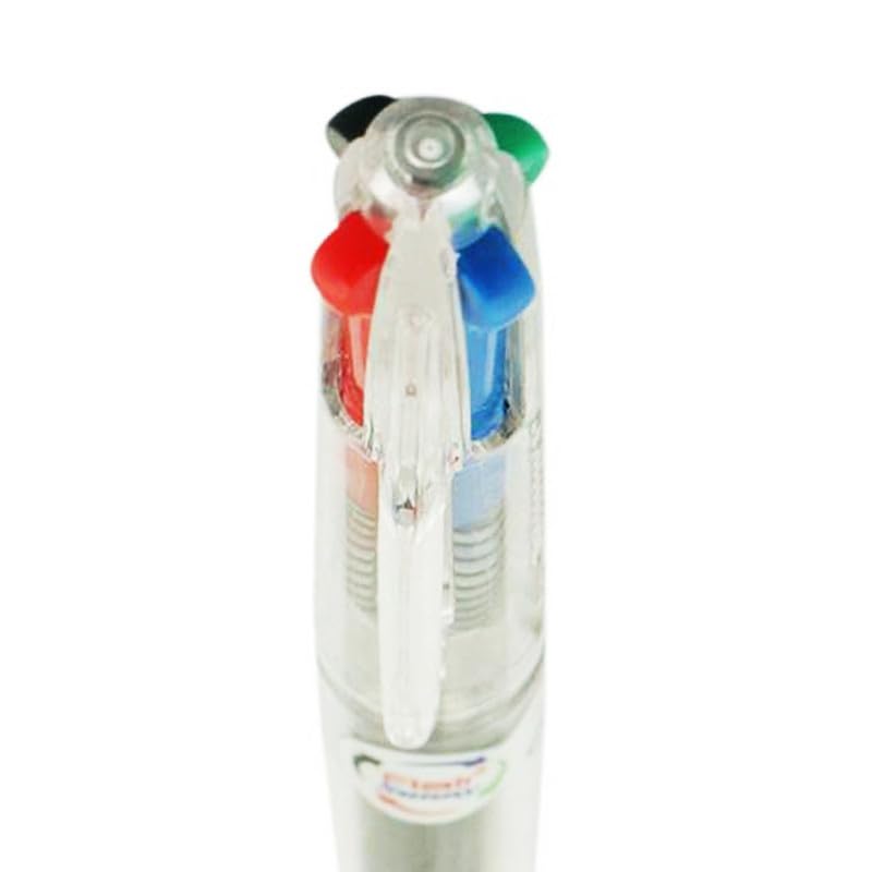 Flair Sunny Retractable 0.5mm Ball Pen Box Pack | Swiss Tip Technology | Retractable Mechanism & Low Viscosity Ink System | Smooth & Effortless Writing With Sleek Clip Design | Pack of 5 Pens