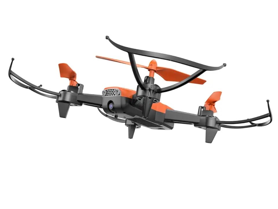 Foldable Drone Flying Aircraft - Professional HD Camera with WiFi Connectivity, Intuitive App Control, 2.4GHz Technology, Thrilling 360-Degree Aerial Rolls