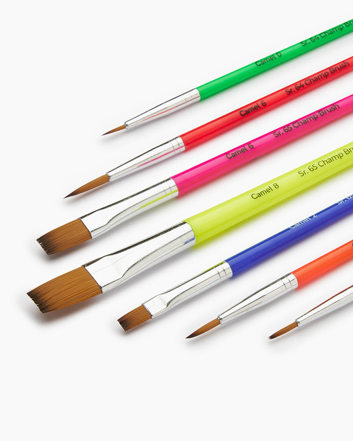 Camlin Camel Champ Brushes
Round - Series 64 & Flat - Series 65