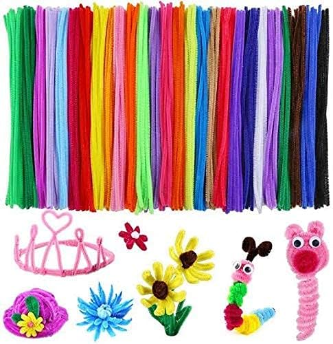 Pipe Cleaner Plain Multicolor 100 Pc's