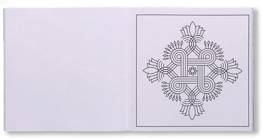 Navneet Rangoli colouring Book