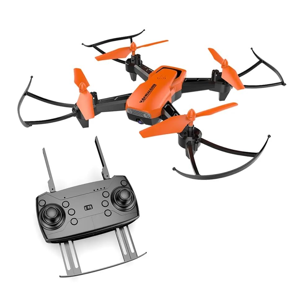 Foldable Drone Flying Aircraft - Professional HD Camera with WiFi Connectivity, Intuitive App Control, 2.4GHz Technology, Thrilling 360-Degree Aerial Rolls