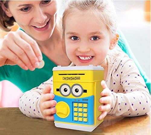 Minion Electronic Money Bank/Piggy Bank with Smart Electronic Lock Coin