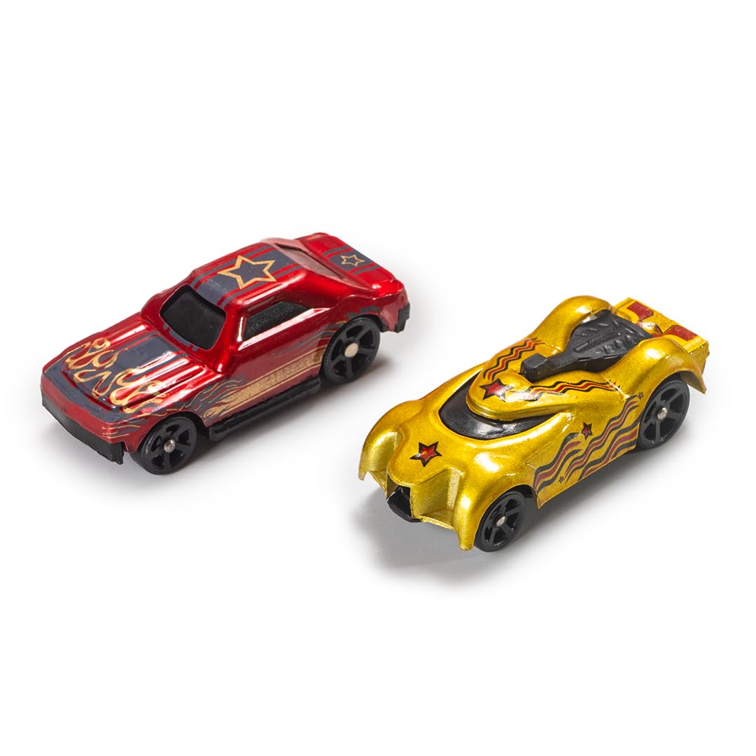 Ratna's Speed Master Starter Track Toys Set Launch & Go Car Racing Set with 2 Cars for Kids