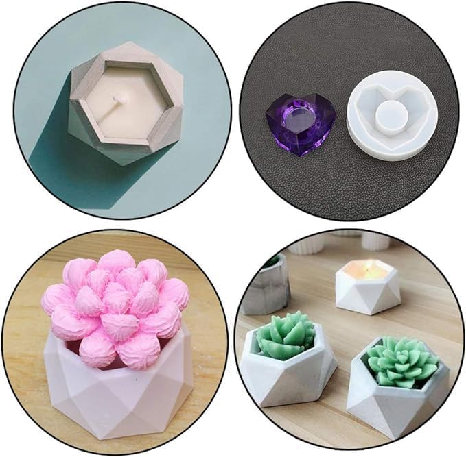 Silicone Mould Tea Light Holder / Planter