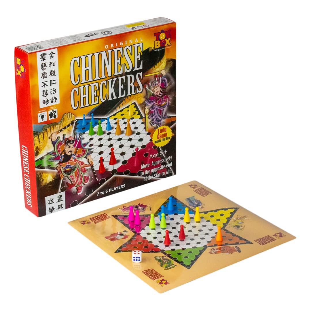 Toysbox Kids Chinese Checkers Board Game