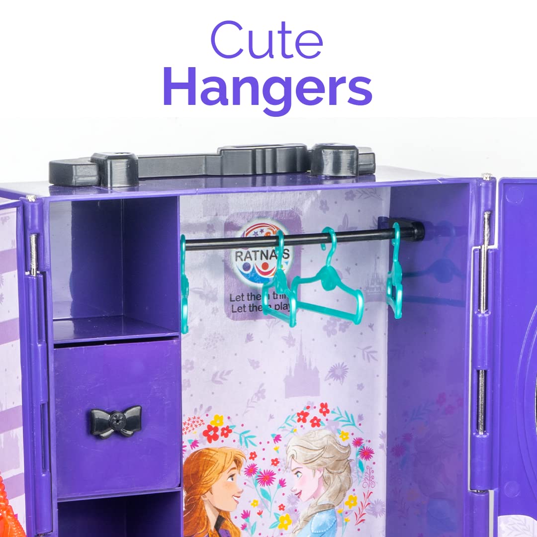 Ratna's Disney Frozen My First Cupboard Storewell Wardrobe Pretend Play Role Play Toy for Kids