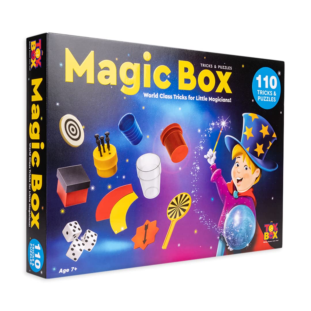 Toysbox Magic Box 110 Tricks for Kids Magic Tricks Party Game Fun Gag Toy, Birthday Present Toy