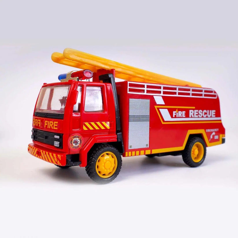 Centy Fire Tender Truck Toy for Kids Made of Non Toxic Plastic Pull Back Action