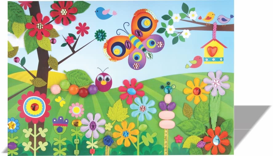 Happy Kidz DIY Hobby A Lovers Delight for Kit; Learn Creativity, Paper Art and Craft Gifting Game