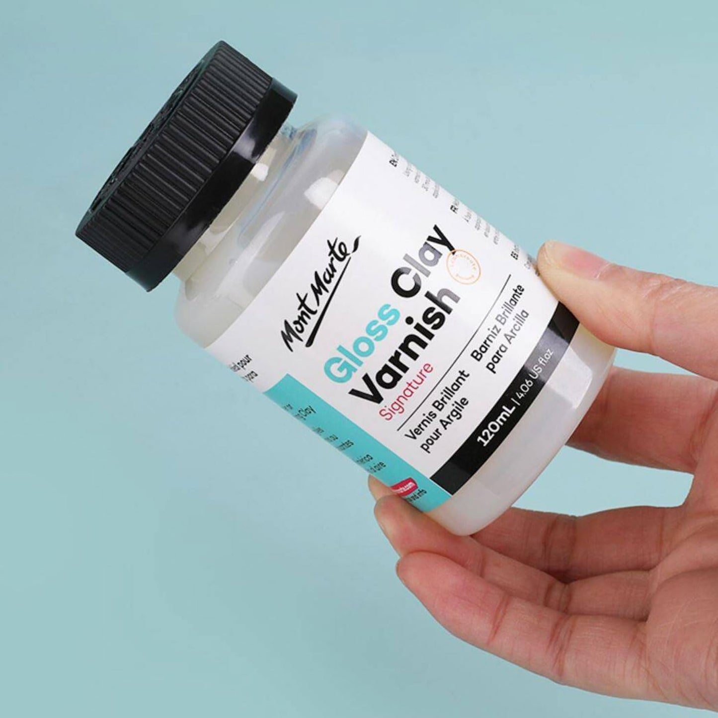 Mont Marte Gloss Clay Varnish Signature 120ml