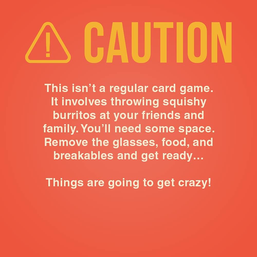 Throw Throw Burrito: The Ultimate Dodgeball Card Party Night Game