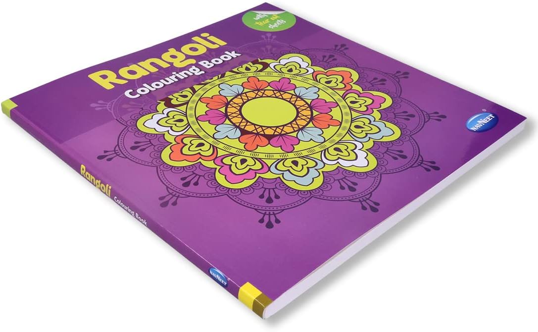 Navneet Rangoli colouring Book