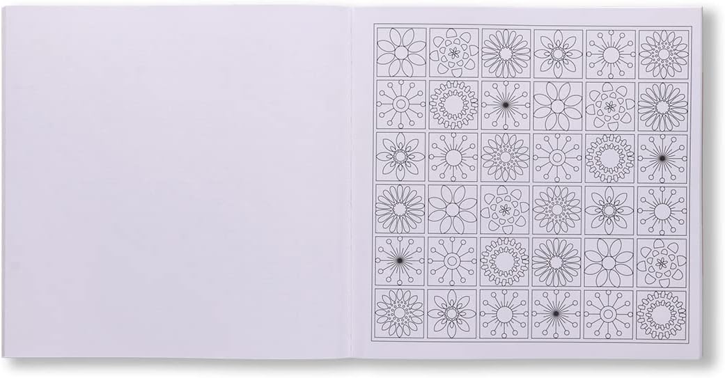 Navneet Zen Doodling - Intricate Mandalas Colouring Book for Beginners and Adults