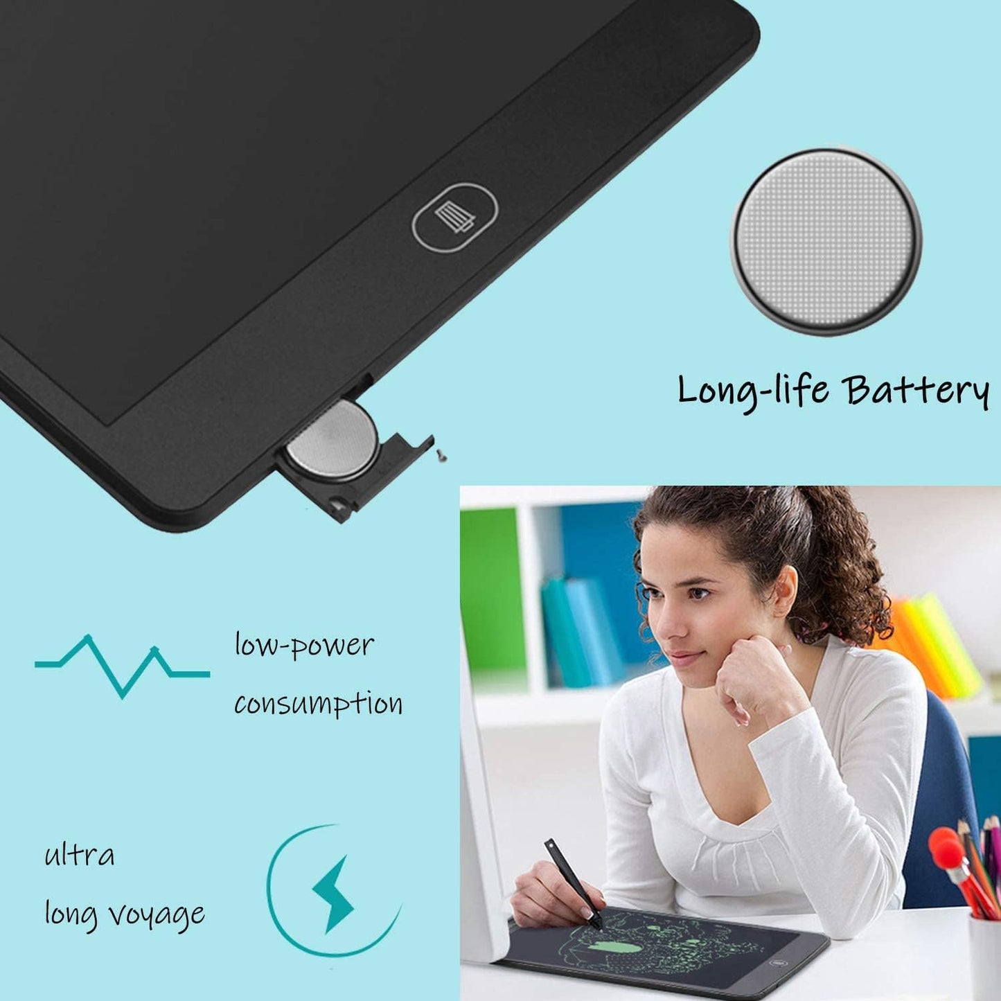 LCD Writing Tablet 12 Inch Screen