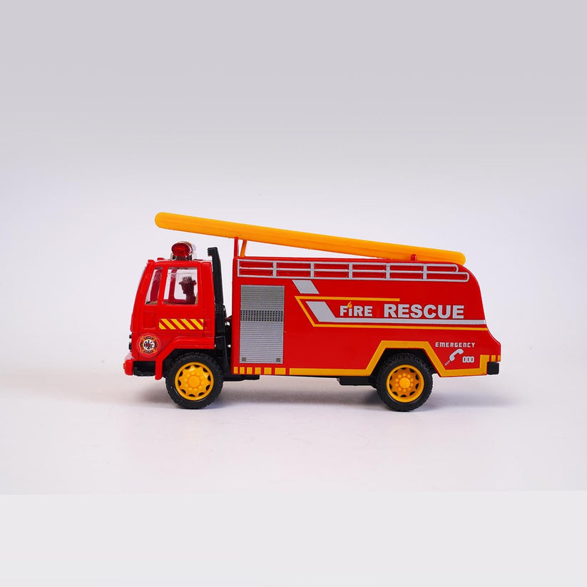 Centy Fire Tender Truck Toy for Kids Made of Non Toxic Plastic Pull Back Action