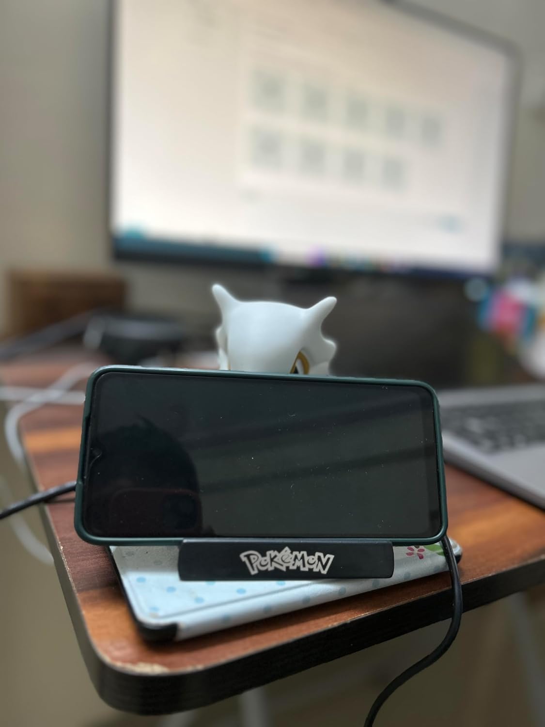 Pokemon Cubone Bobblehead With Mobile Holder