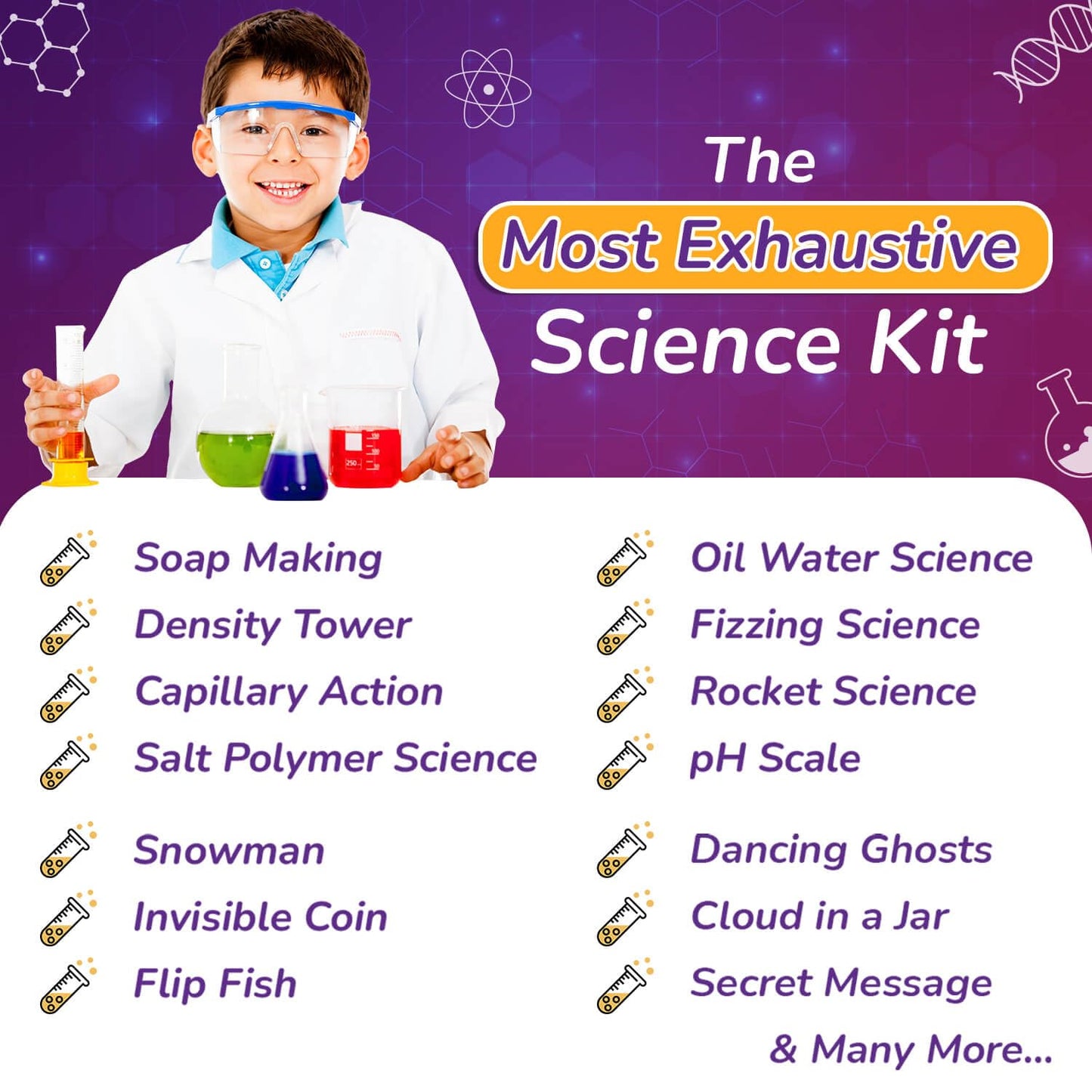 Smartivity Mega Science Kit 6-10 Years DIY Science Experiments