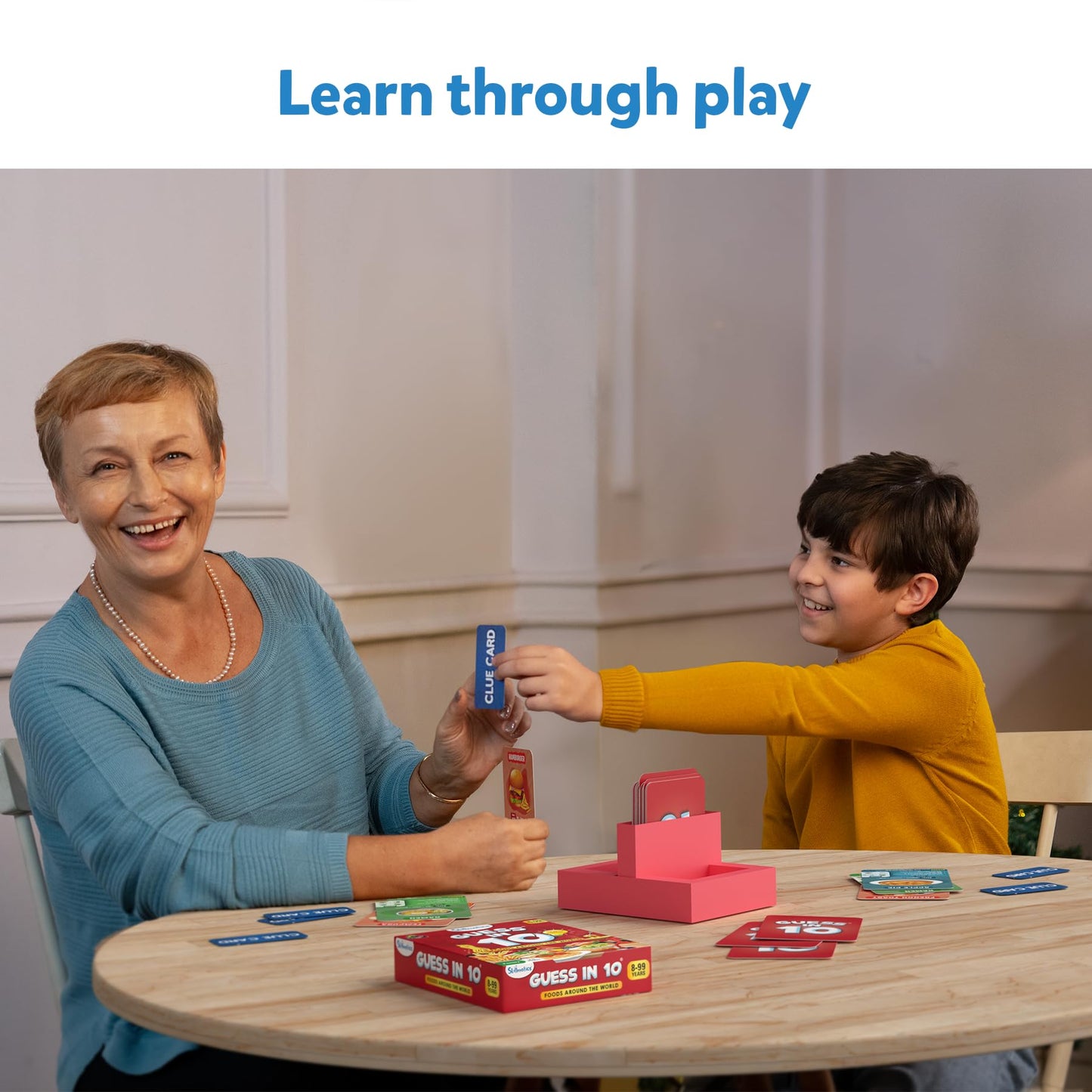 Skillmatics Card Game - Guess in 10 Foods Around The World, Educational Travel Toys for Boys, Girls, and Kids Who Love Board Games, Geography and History, Gifts
