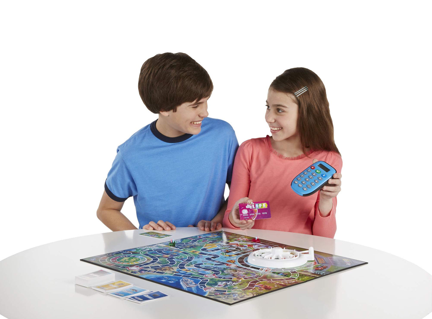 Hasbro Gaming The Game Of Life Electronic Board Game, Electronic Banking Unit And Bank Cards, Spin To Win; Game For Kids Ages 8 And Up