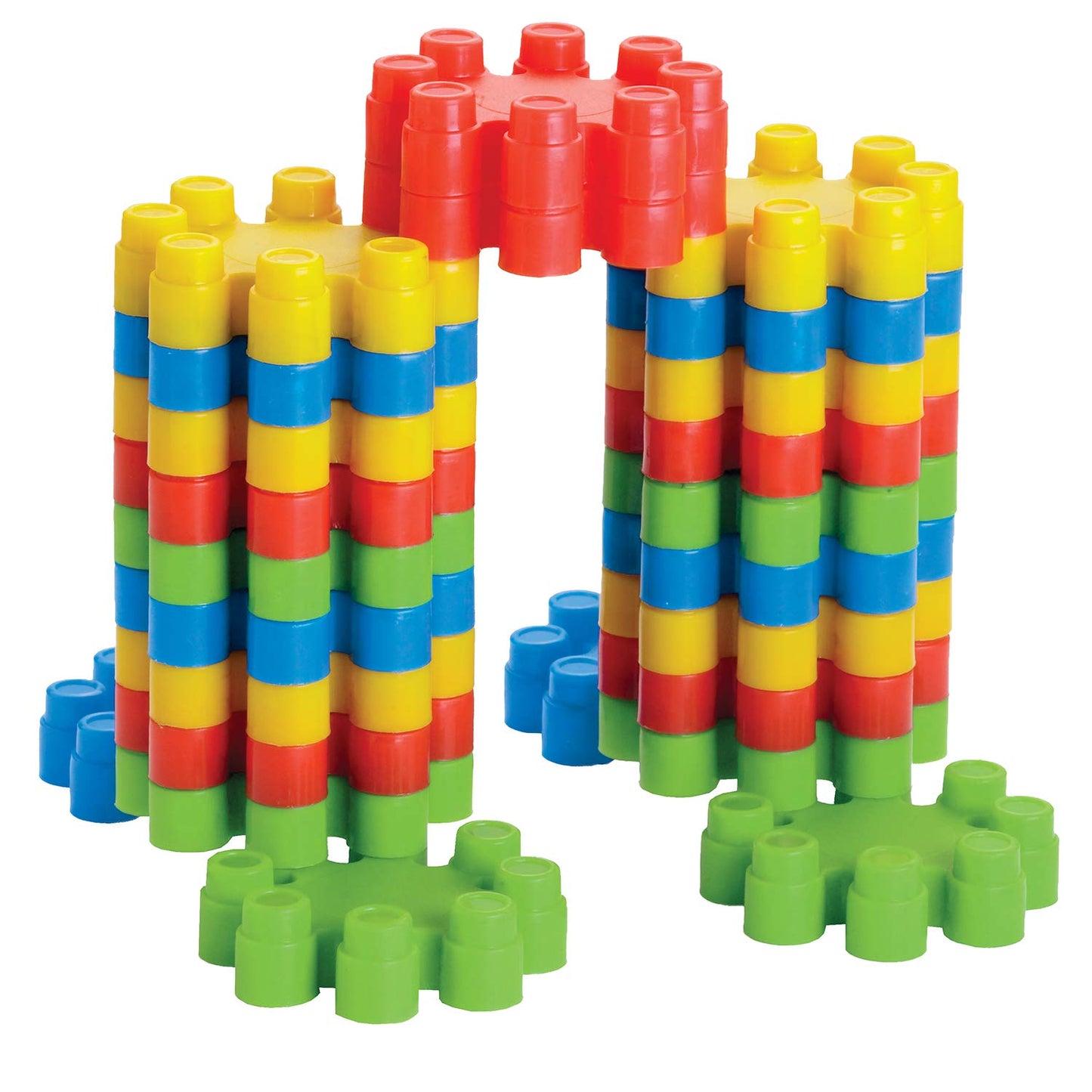 Prime Pagoda Blocks - Building House Blocks for Kids Age 3+