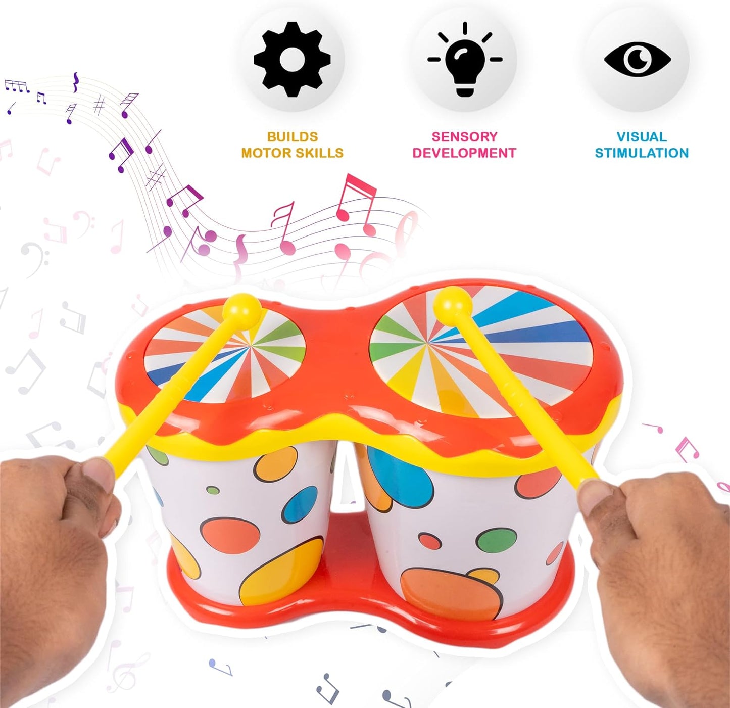 Avis Musical Instrument Bongo Drum for Kids