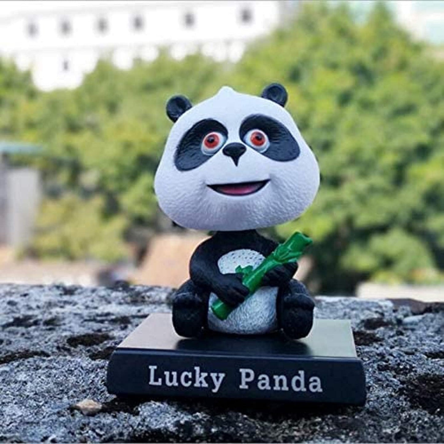 Panda Bobblehead With Mobile Holder