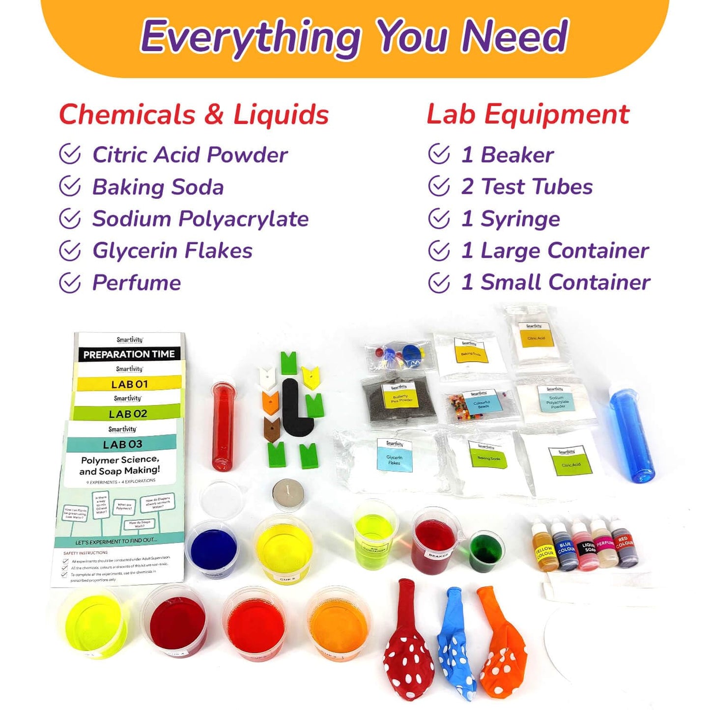 Smartivity Mega Science Kit 6-10 Years DIY Science Experiments