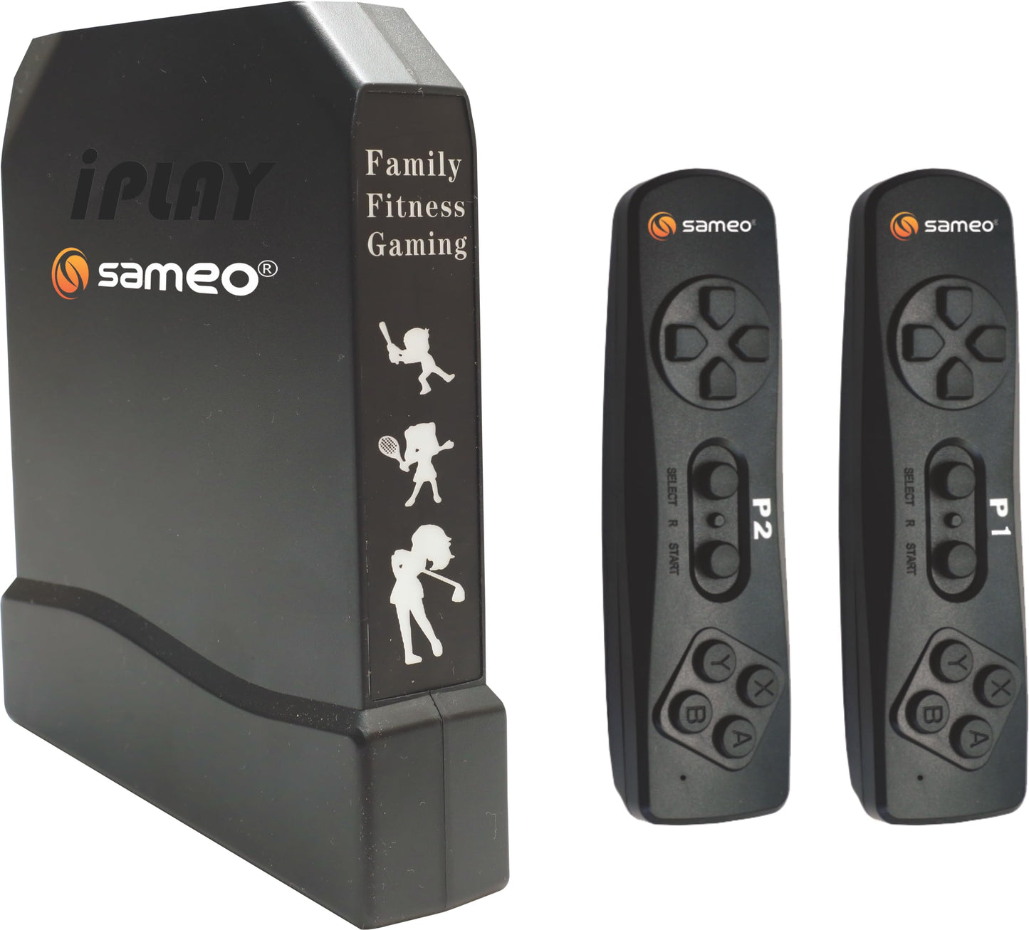 Sameo i Play 32 Bit Motion TV Video Game Console for Kids with 962Built in games 31 Motion Sports Games,31 Casual Puzzle Games and 900 8-Bit Games Toy Birthday Gift for Boys Girls