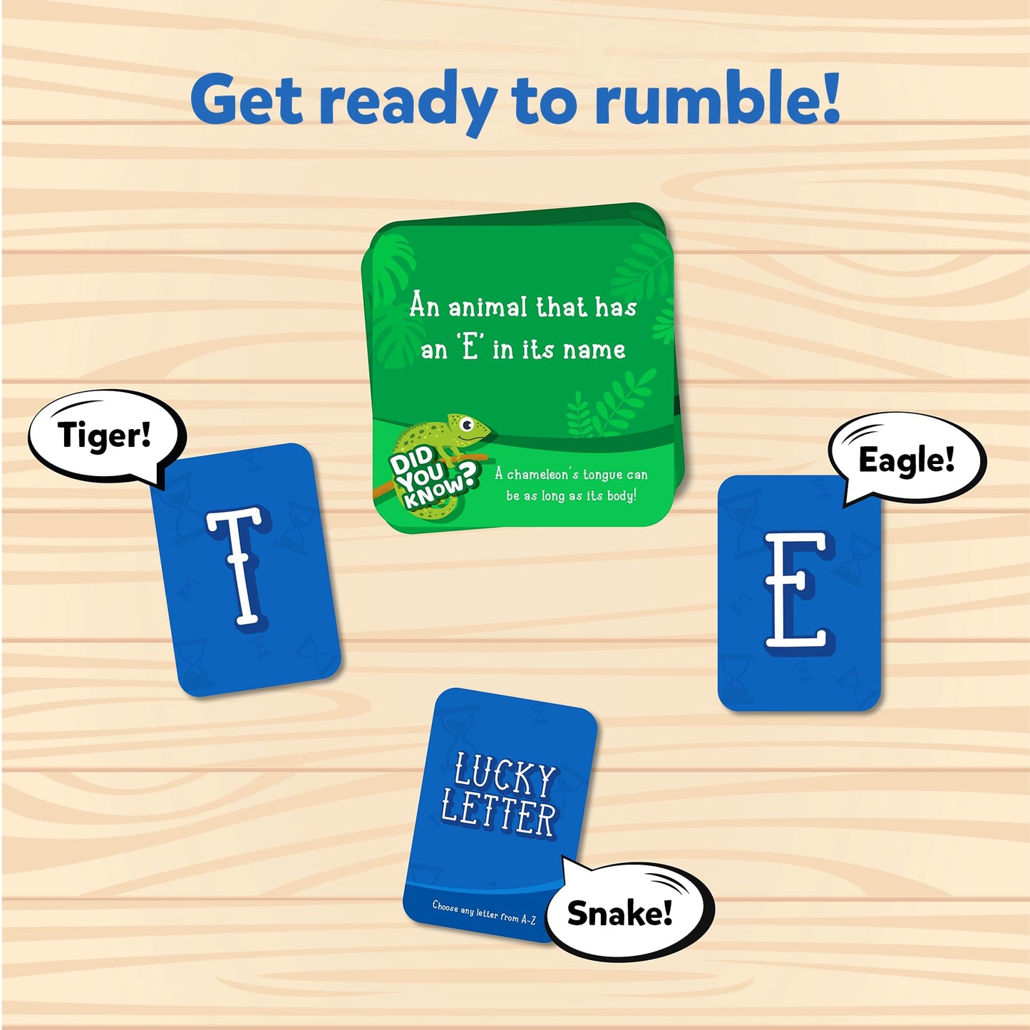 Skillmatics Board Game Rapid Rumble, Fun for Family Game Night, Educational Toy, Card Game for Kids, Teens & Adults, Gifts