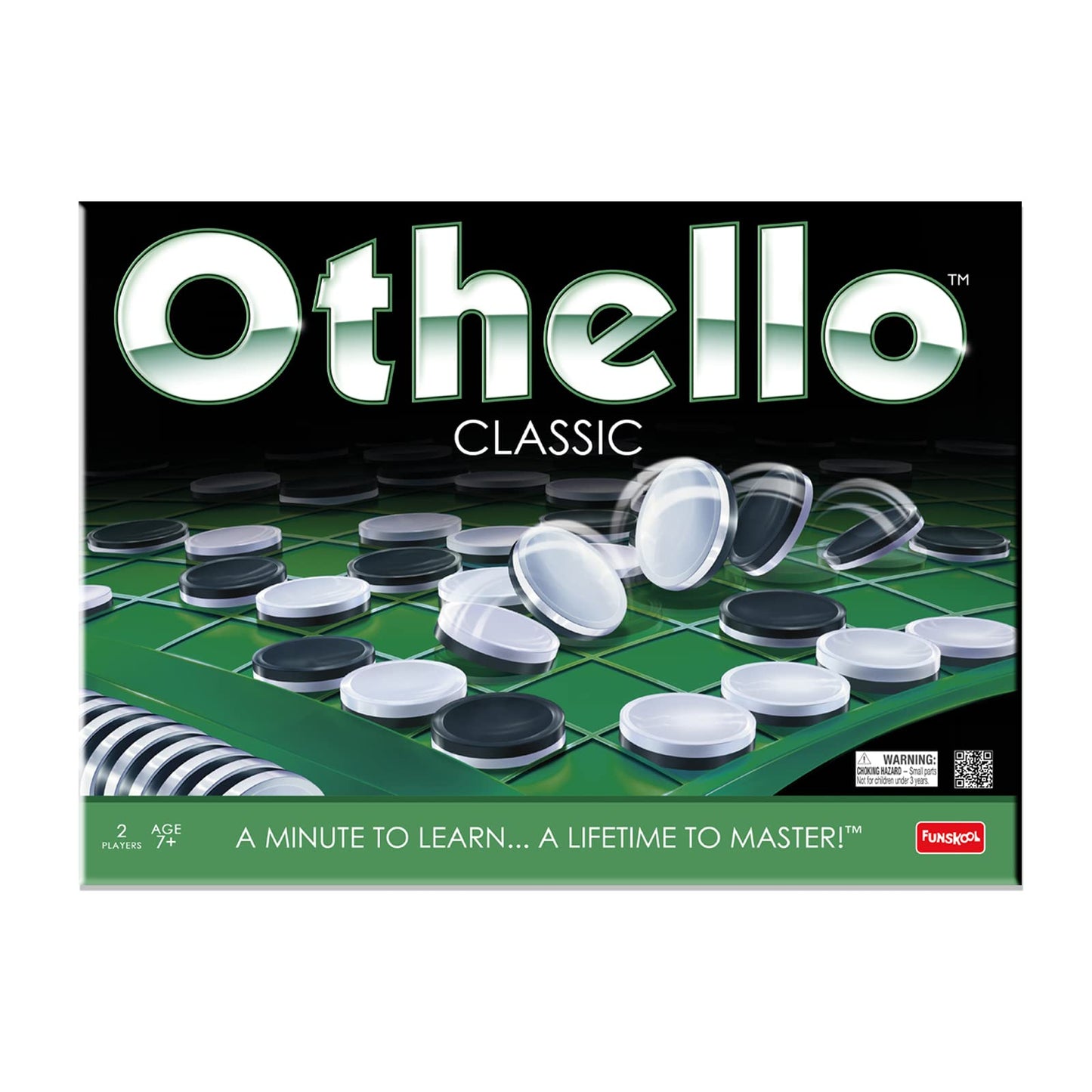 Funskool Games Othello Strategy Game 2 players Ages 8 and above for kids 8+ years