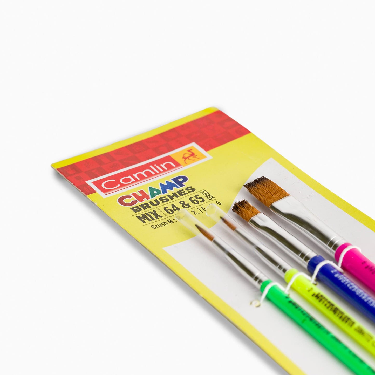 Camlin Camel Champ Brushes Round - Series 64 & Flat - Series 65