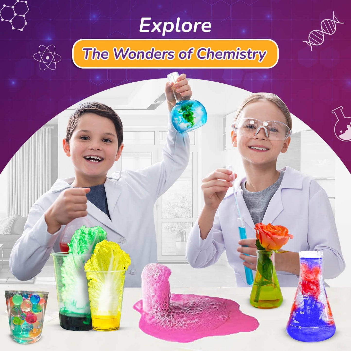 Smartivity Mega Science Kit 6-10 Years DIY Science Experiments
