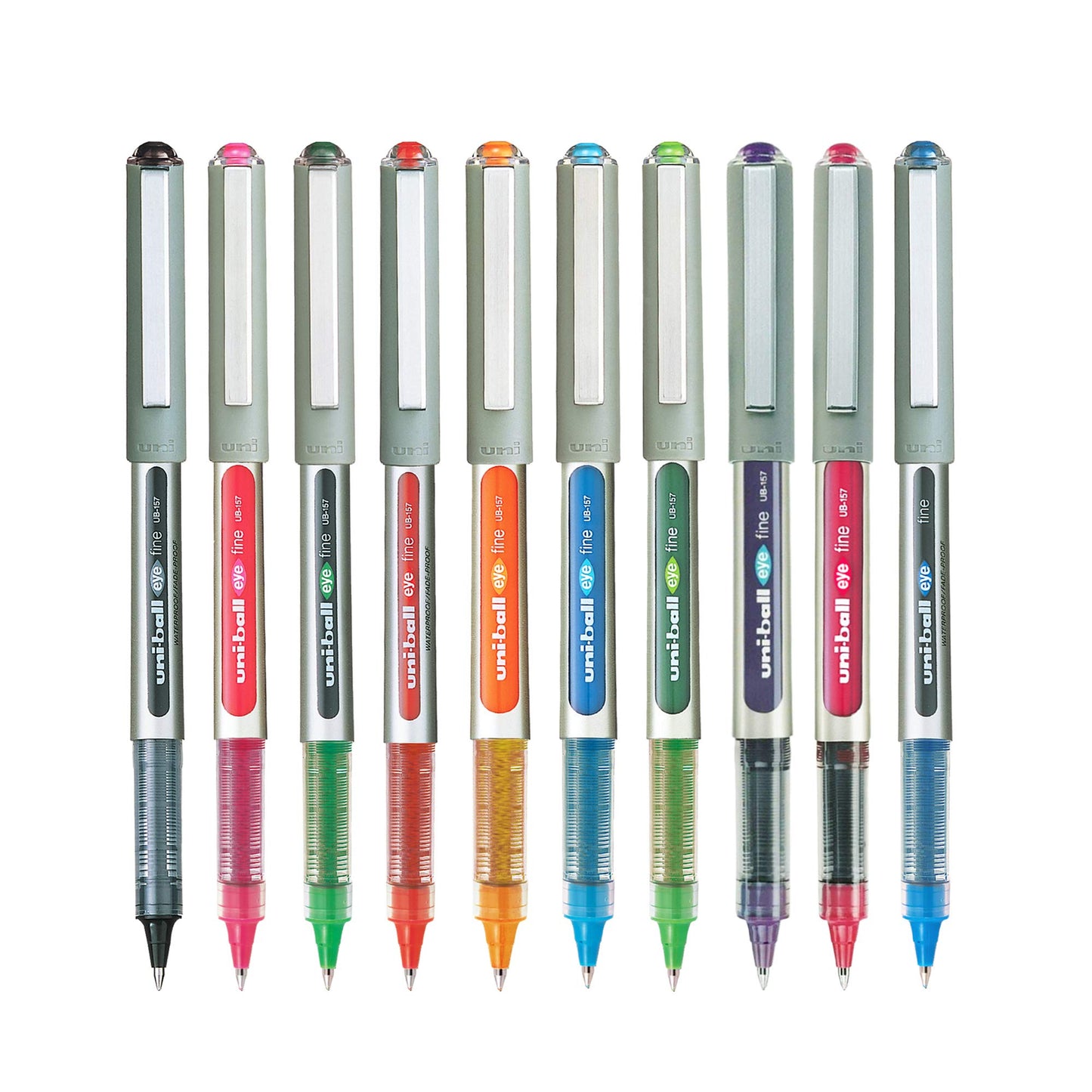 Uniball Eye UB157 0.7mm Roller Ball Pen - Single Ink Color