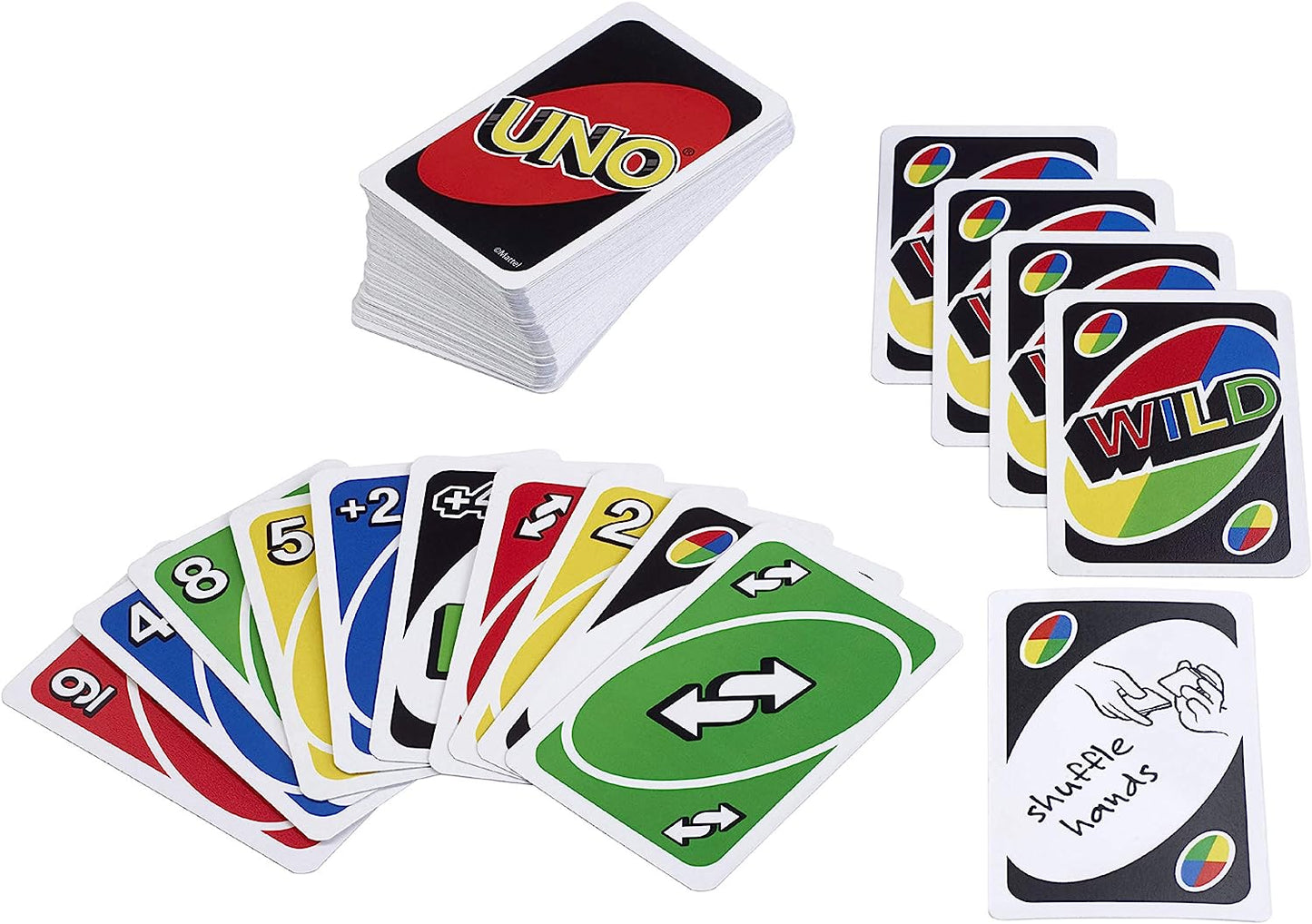 Mattel Uno Playing Card Game For 7 Yrs And Above For Adult Set Of 112 Cards Multicolor