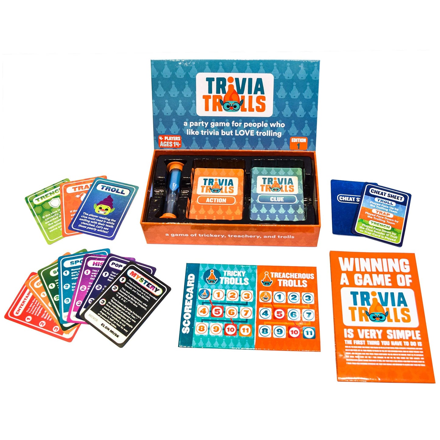 Trivia Trolls Party Game