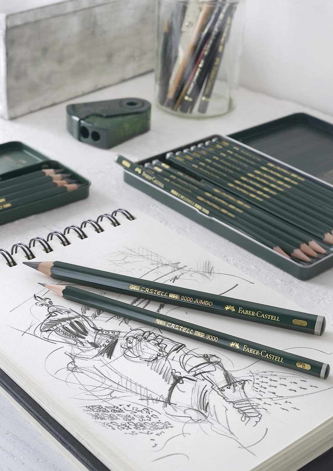 Faber-Castell Castell 9000 Pencil Set-Pack Of 12