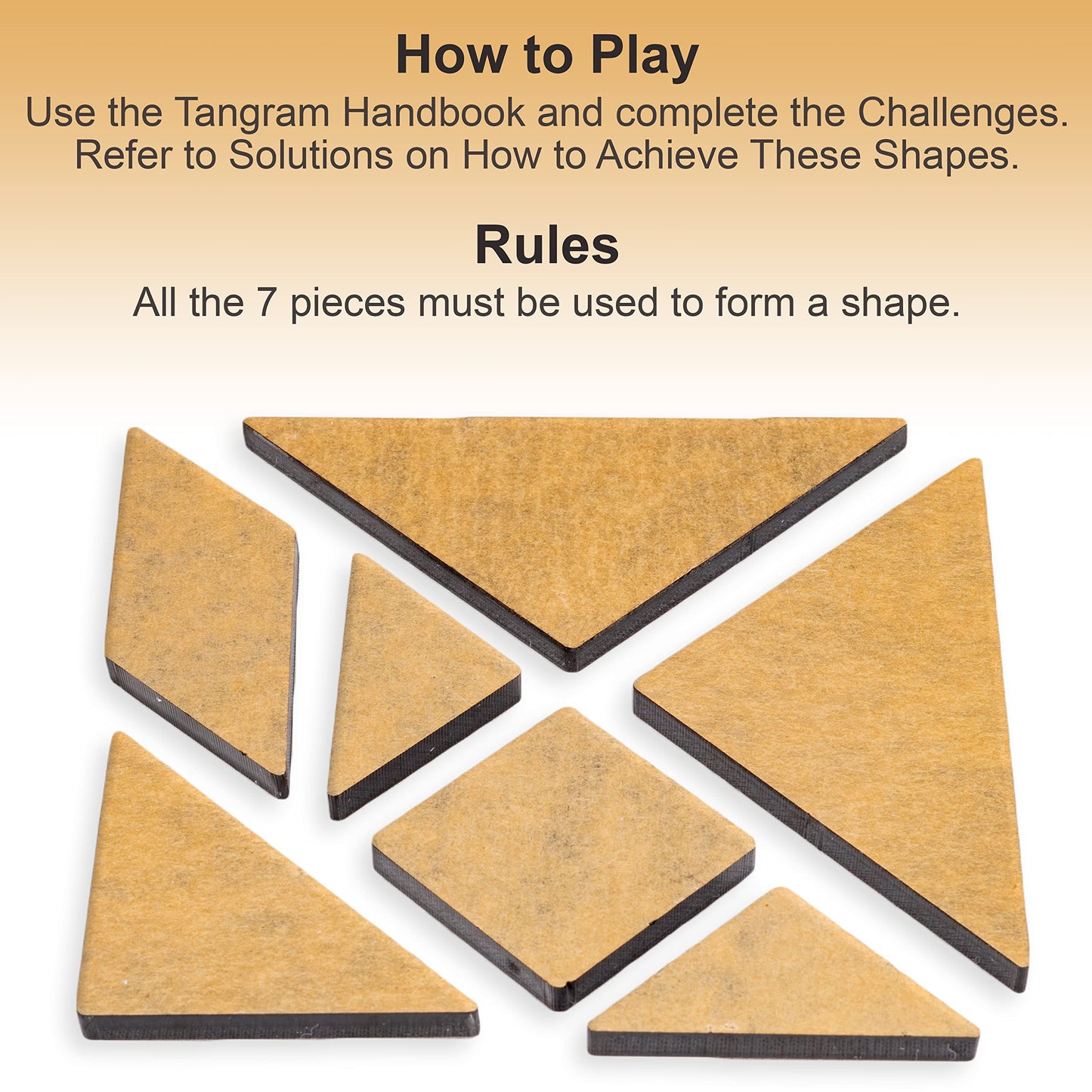 Toysbox Tangram Puzzle 7 Pieces and 786 Patterns Educational Jigsaw Puzzle Game of Shapes for Mind Development of Kids
