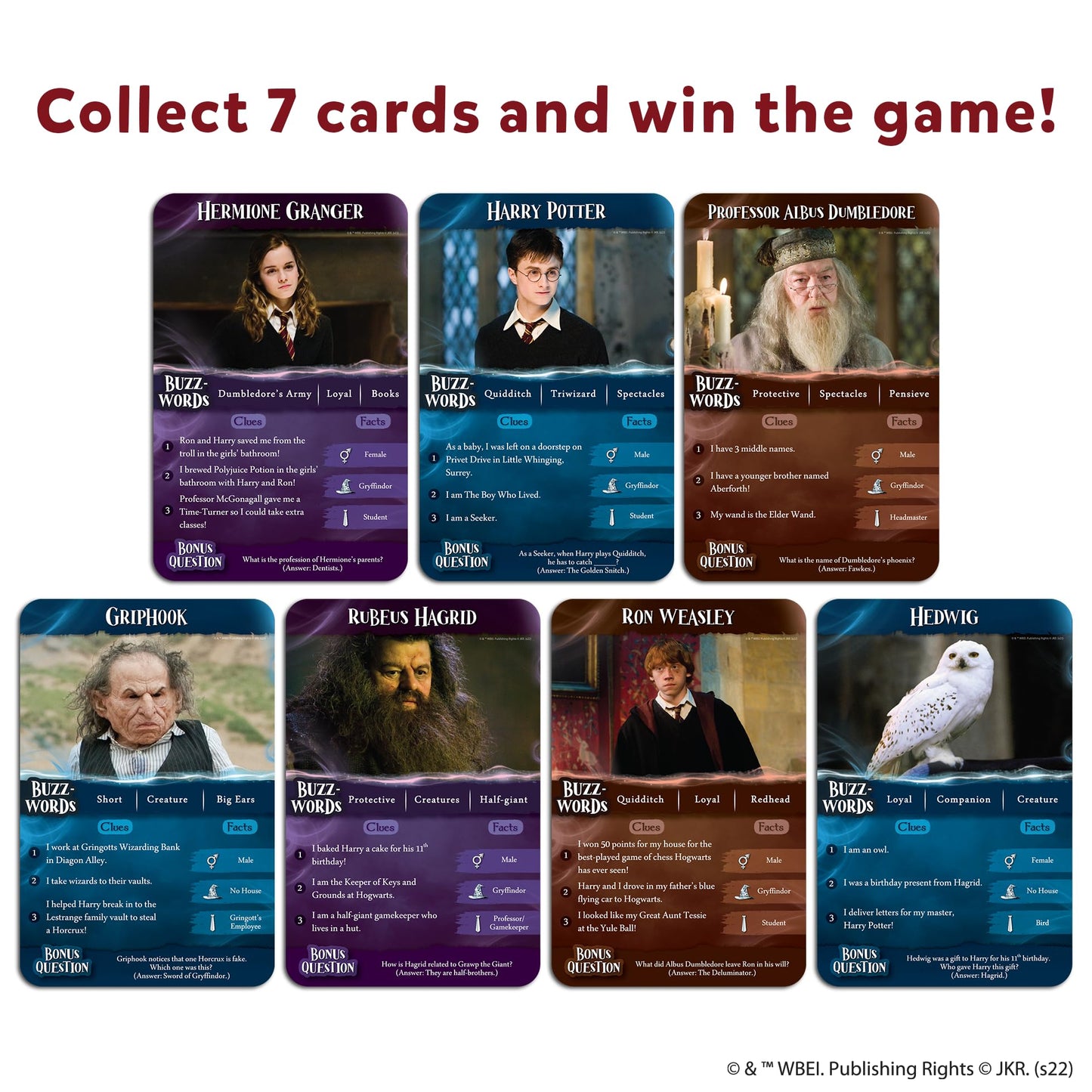 Skillmatics Card Game - Guess in 10 Harry Potter, Perfect for Boys, Girls, Kids, Families, Teens & Adults, Play with Wizards, Magic, Ron, Hermione, Dumbledore, Snape, Gifts