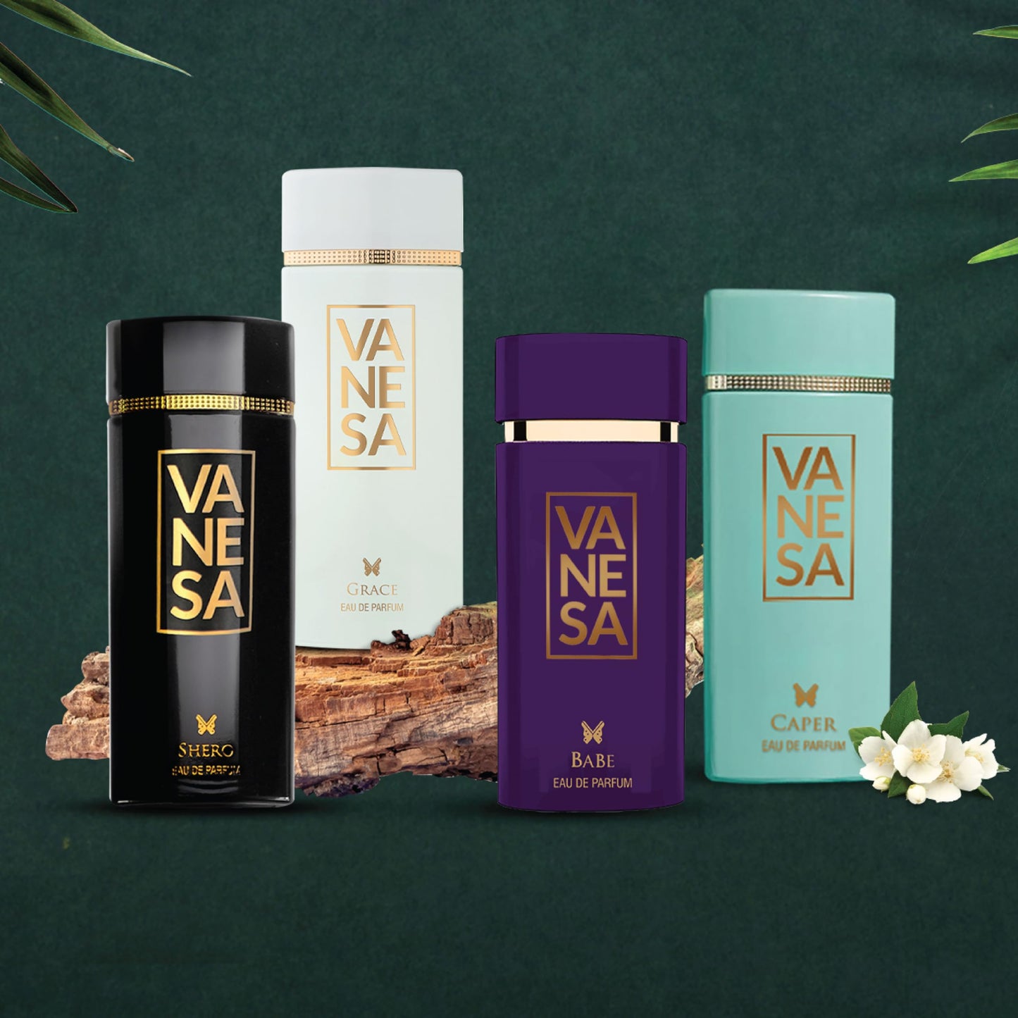 Vanesa Caper Perfume - 60ML Long Lasting Eau Da Parfum Scent for Women Long Lasting Fragrance Scent