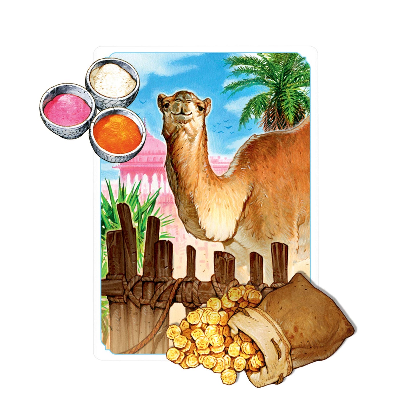 Jaipur Board Game Fast-Paced Duel of Merchants! Strategic Trading and Market Gameplay