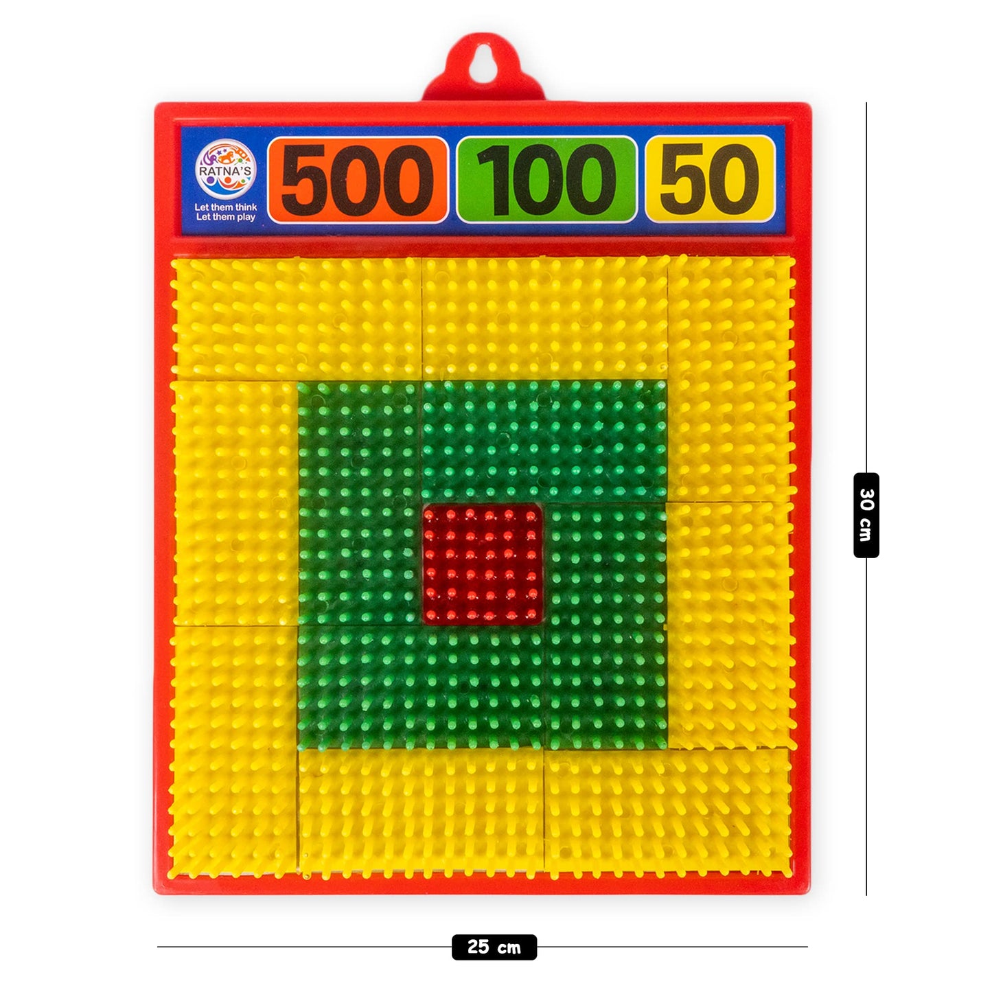 Ratna's Target Dart Game with 3 Safe & Soft Darts Having Rubber Tip for Kids