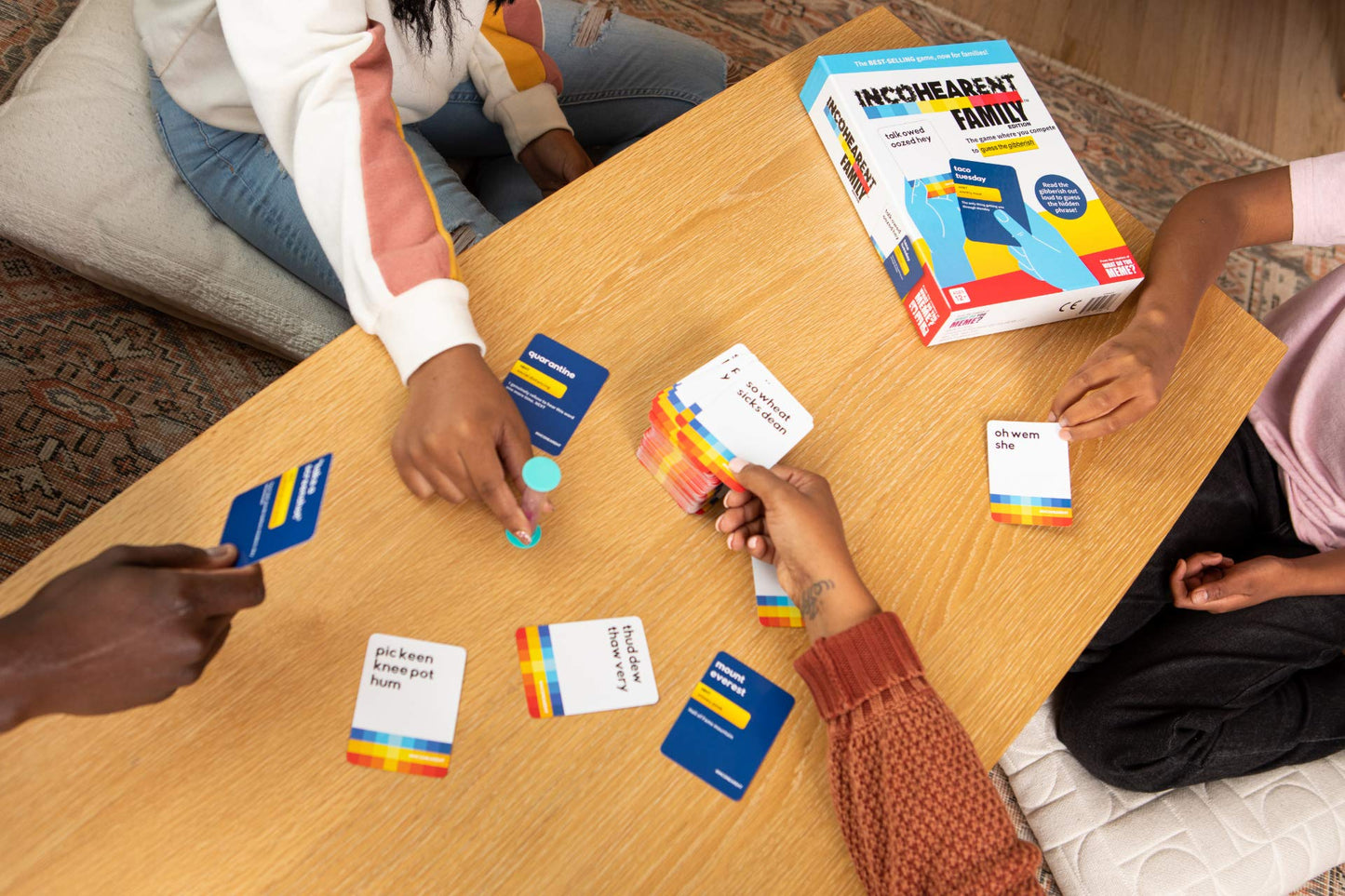 Incohearent Family Edition - The Family Card Game Where You Compete to Guess The Gibberish - by What Do You Meme?