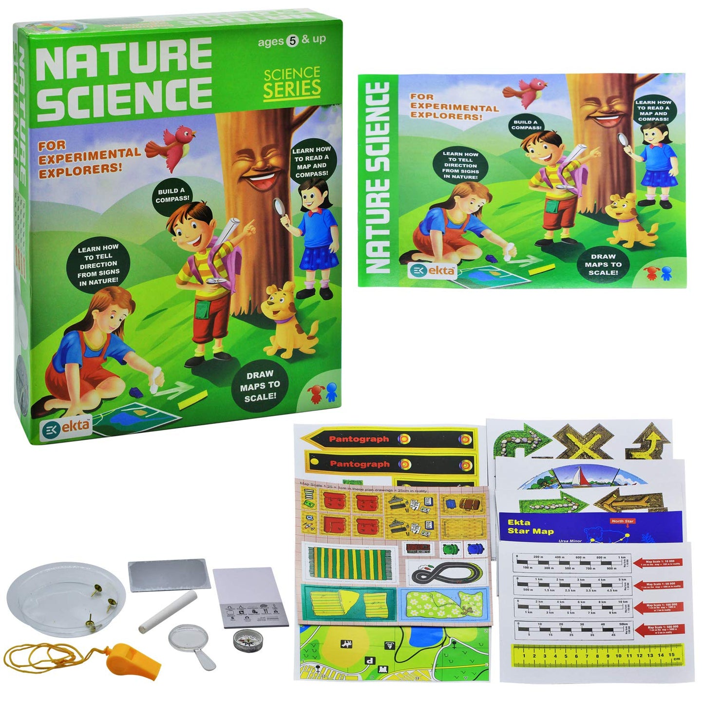 Ekta Nature Science for Experimental Explorers! Educational Science Series