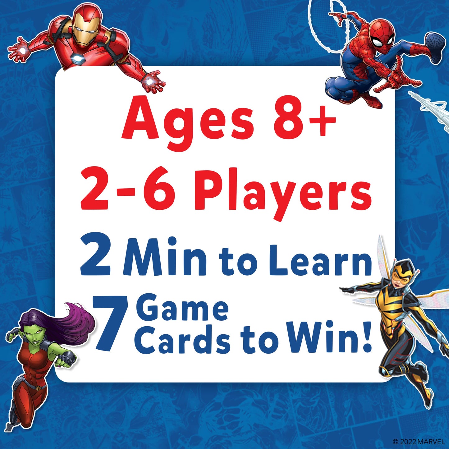 Skillmatics Card Game - Guess in 10 Marvel, Perfect for Boys, Girls, Kids, Teens, Adults Who Love Board Games, Toys, Avengers, Spiderman, Iron Man, Gifts