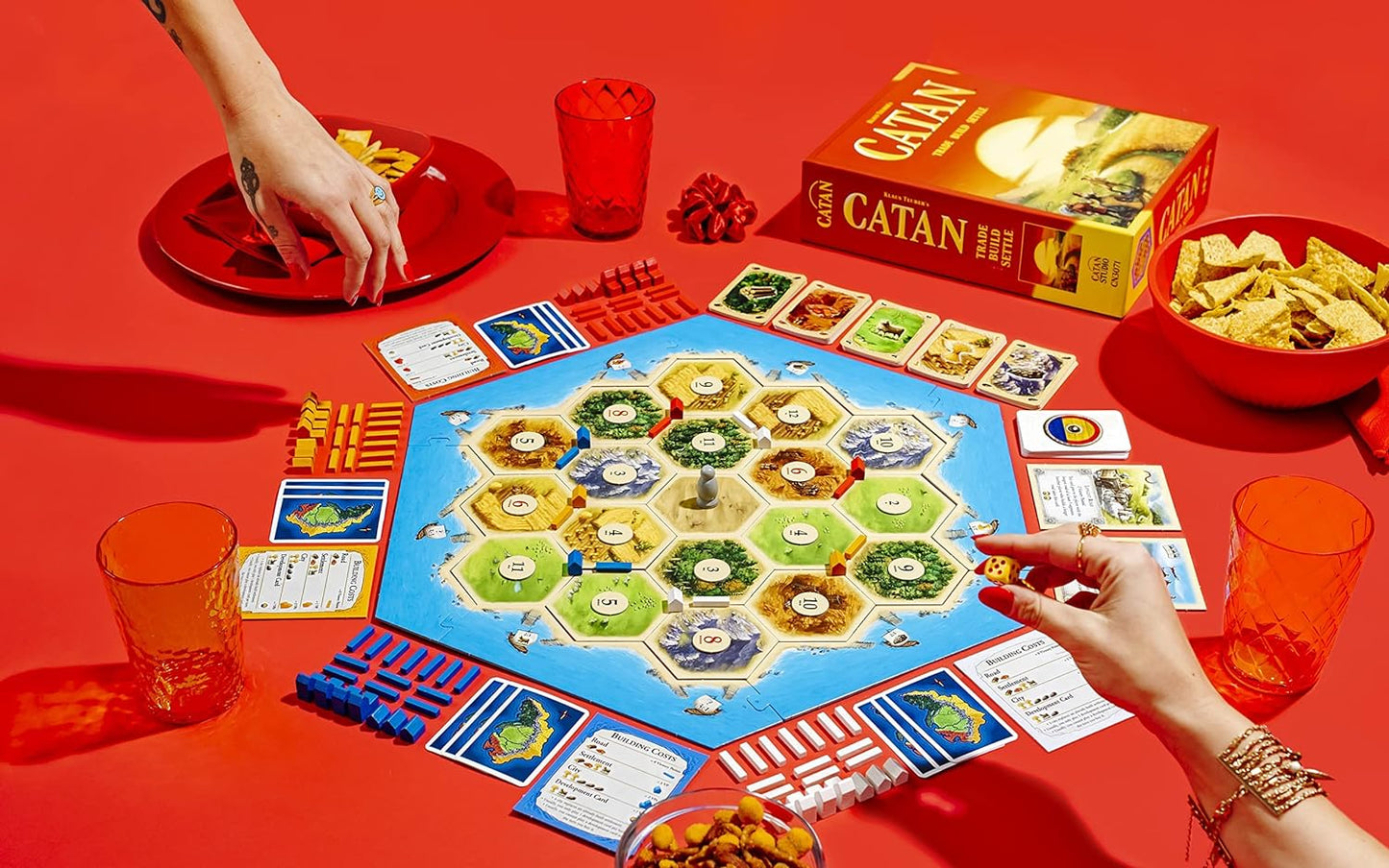 Catan Trade Build Settle Board Game 5th Edition