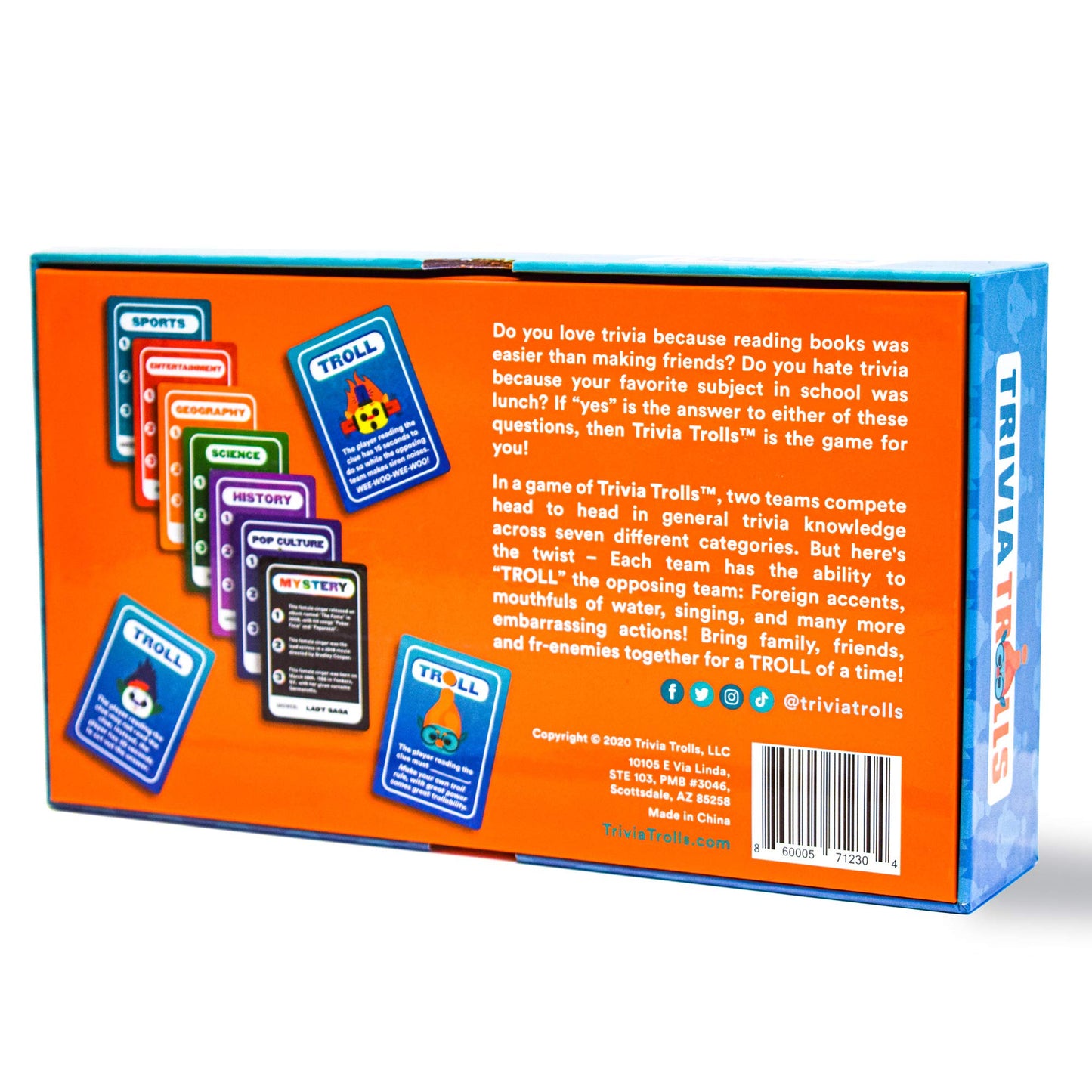 Trivia Trolls Party Game