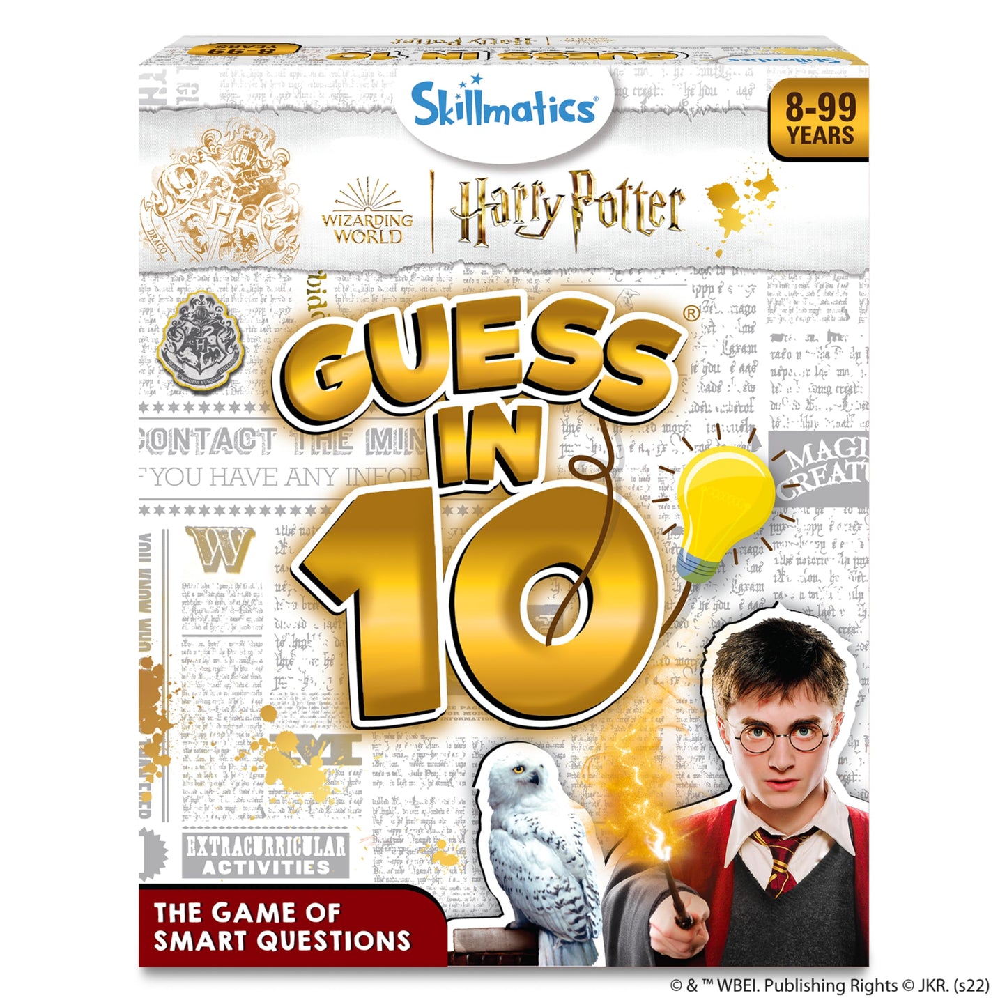 Skillmatics Card Game - Guess in 10 Harry Potter, Perfect for Boys, Girls, Kids, Families, Teens & Adults, Play with Wizards, Magic, Ron, Hermione, Dumbledore, Snape, Gifts